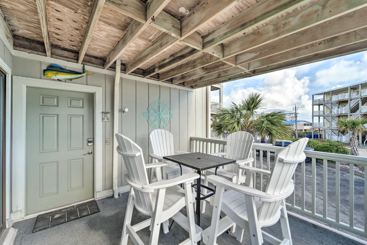 Bright Carolina Beach Condo - Walk To Shore! Exterior foto